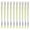 Yellow, variant on LYINGF 10 PCS Creative Hand Account Pen, Special High Gloss Paint Pen, Small Color Painting Neutral Pen, for DIY High Gloss Marking on Canvas, Rock, Wood, Leather, Ceramic Surfaces