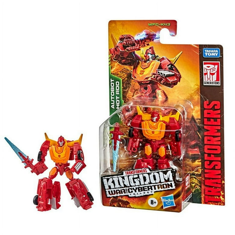 WFC K43 Hot Rod Core Class Transformers Generations War for Cybertron Kingdom Chapter