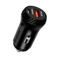 thumbnail image 3 of 38W Dual USB Type-C PD Car Mini Charger Fast Charge Adapter, 3 of 3