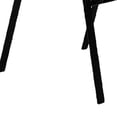 thumbnail image 4 of Feli Outdoor Stacking Chair Set of 2-Blue Mesh Fabric-Black Metal, 4 of 6