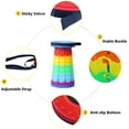 thumbnail image 2 of Retractable Folding Stools Portable Camping Stool Collapsible Stool Lightweight Yet, 2 of 7