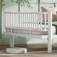 thumbnail image 5 of Queen Size Platform Bed with Storage Drawers, Metal Daybed Frame with Round-Pipe Design, Low Profile Bed No Box Spring Needed for Bedroom, Light White, 5 of 9