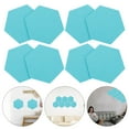thumbnail image 2 of MasteelfCA 12 Pcs Message Board Felt Hexagon Wall Board Self-adhesive Wall Memo Board, 2 of 8