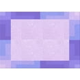 thumbnail image 1 of Ahgly Company Tapis Rectangulaire Lavable en Machine Intérieur Transitionnel Violet Mimosa Violet, 8 Pieds x 12 Pieds, 1 of 7