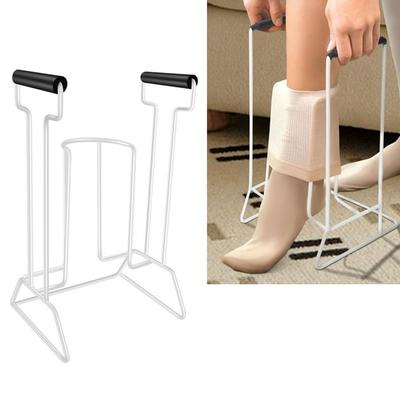 Stock Aid Tool Convenient Firm Stocking Donners Solid Stockings Assist Tool Adaptive Dressing Aid Easy to Use Donning Aid Large Stocking Assistance Tool for Old Men