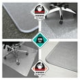 thumbnail image 3 of Floortex Megamat 47 x 35 Inch Chair Mat for Low and Medium Pile Carpets, 3 of 12