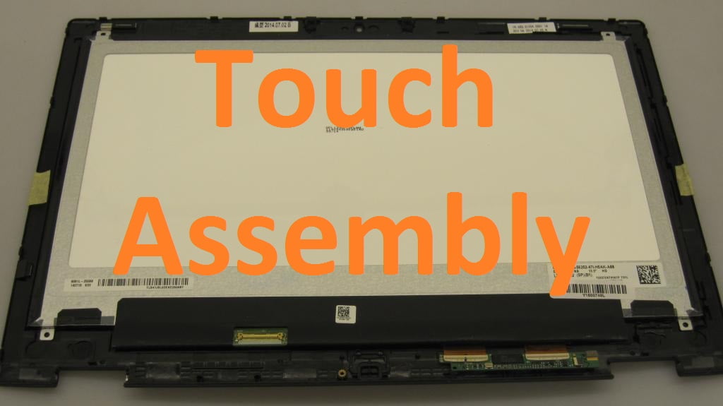 New for Dell Inspiron 13 7347 7348 IPS FHD Touch LCD Screen Digitizer Bezel Assembly