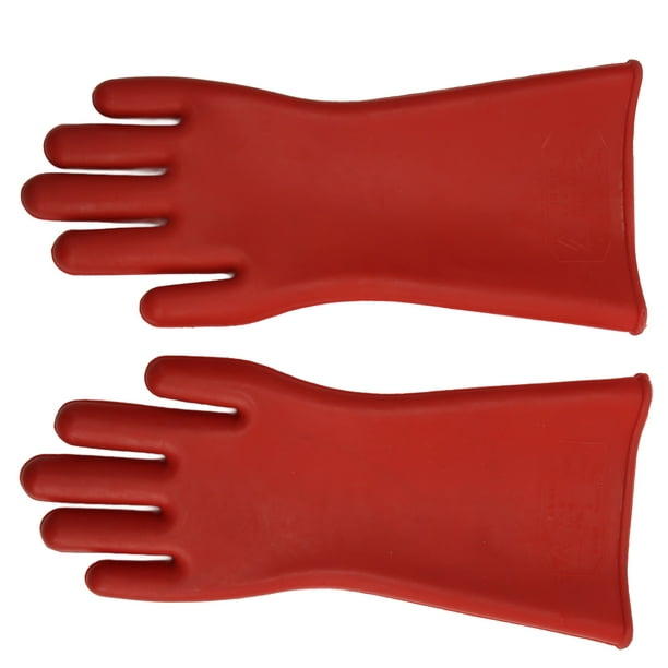 LAFGUR Paire de gants isolés électriques Caoutchouc naturel Anti