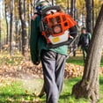 thumbnail image 5 of Floseru Gas Leaf Blower, 52CC 1.7HP 2-Cycle Backpack Leaf Blower with 550CFM , 200MPH Powerful Clearing Performance and Ergonomic Harness System, Gifts for dad, 5 of 10