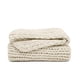 thumbnail image 3 of Comfort Canopy: Cobija Suave y Acogedora de Punto a Mano, Ivory, 3 of 9