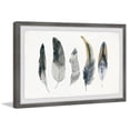 thumbnail image 2 of Parvez Taj Shaded Feathers Framed Wall Art, 2 of 5