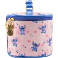 thumbnail image 2 of Stitch Makeup Bag - Cute Cosmetic Travel Toiletry Bag for Women & Girls, 2 of 4