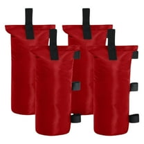 4-Pack 120LBS Canopy Weight Bags for Tents - Heavy Duty Leg Weights for Outdoor Canopy Stability, Gazebo & Trampoline Anchors (Sand Not Included)