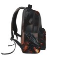 thumbnail image 3 of Disketp Fiery Black Dragon Attack Mochila Estampada para Hombre y Mujer – Mochila Ligera Clásica con Múltiples Bolsillos para Universidad, Trabajo y Viajes-One Size, 3 of 5