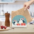thumbnail image 5 of Penguins and Gifts Napkin Holders for Tables Napkin Stand Paper Holder Organizer Tabletop Tissue Box Dispenser, 5 of 8