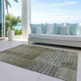 thumbnail image 6 of Addison Rugs Chantille Indoor/Outdoor Transitional Stripes Taupe Washable Rectangle Rug, 8' x 10', 6 of 6