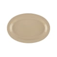 thumbnail image 2 of G.E.T. OP-610-T-EC Melamine Oval Serving Platter, 10" x 6.75", Tan (Set of 4), 2 of 2