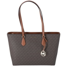 Michael Kors Women's 100% Leather Logo Handbag, Brown Michael Kors Women's 100% Leather Logo Handbag, Brown
