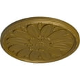 thumbnail image 3 of 29 7/8"OD x 1 3/8"P Fairfax Ceiling Medallion, Hand-Painted Gold, 3 of 6