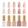 thumbnail image 1 of Gel de Uñas APRÉS Set de 5 Colores 15 ml Sin HEMA/TPO, 1 of 4