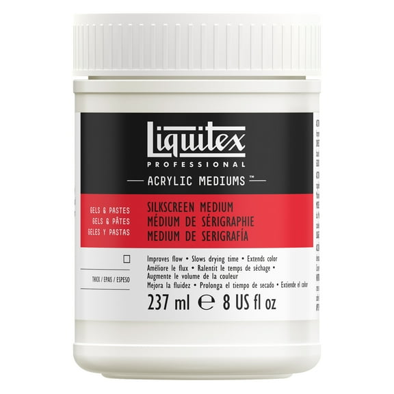 Liquitex Silkscreen Medium, 8 oz.