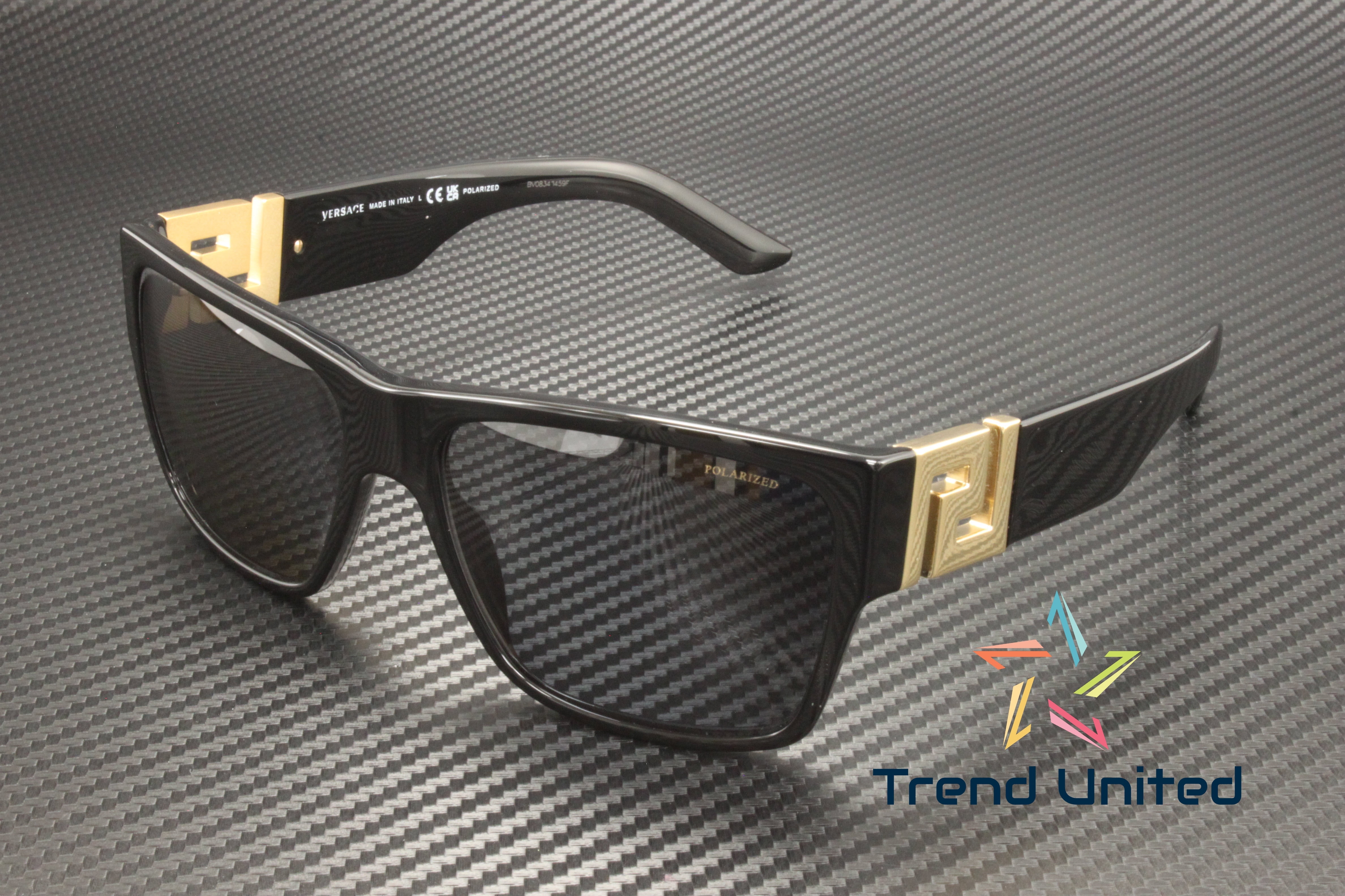 Versace Yellow Mirror Rectangular Men's Sunglasses VE2257 1002C9