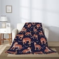thumbnail image 2 of Sikiie Leopard Print Cozy Flannel Fleece Throw Blanket: Lightweight & Thick for All Seasons - Perfect for Women, Men, & Kids"40"x30", 2 of 6