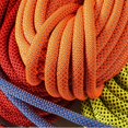 thumbnail image 2 of 12mm Climbing Rope Harness Rappelling Rope Outdoor 32KN Climbing Equipment Gear Red, 2 of 3