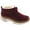 Dark Red, variant on Womens Trippin Faux Fur Cozy Ankle Boots