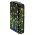thumbnail image 3 of Zippo Lighter: Peacock Design - 540 Tumbled Brass 48846, 3 of 4