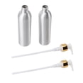 thumbnail image 3 of Dispensador De Botella De Bomba De Aluminio, Botella De Bomba Cosmética De Aluminio Recargable Resistente Al Calor De La Botella 2pcs Para Crema Para Baño, 3 of 7