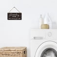 thumbnail image 4 of 6x12 In Farmhouse Laundry Room Sign Wall Art Farmhouse Door Sign,Decorative Laundry Room Wall Decor,Home Family Decorative Sign Inspirational Motto for Laundry Room,and Home, 4 of 6
