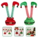 thumbnail image 5 of piezas de piernas de elfo navideñas para decoración de fiestas, adornos de exterior, piernas de elfo de peluche, 5 of 8