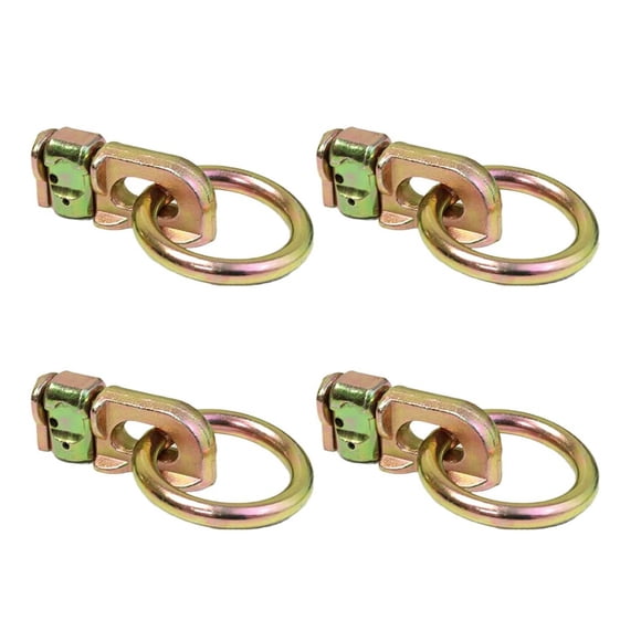 Sidaley 4x L-Track Montaje de amarre de doble perno con anillo O Amarres de doble perno Stud Stud Tie Down L-Track Vehículos, repuestos y accesorios Mis