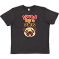 thumbnail image 3 of Inktastic Pug Dog Gifts Youth T-Shirt, 3 of 5