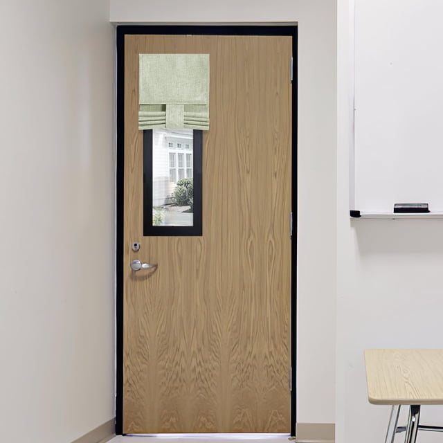 Cubierta de ventana RYB HOME 100% opaca para aula de 8 x 36 cm de ancho