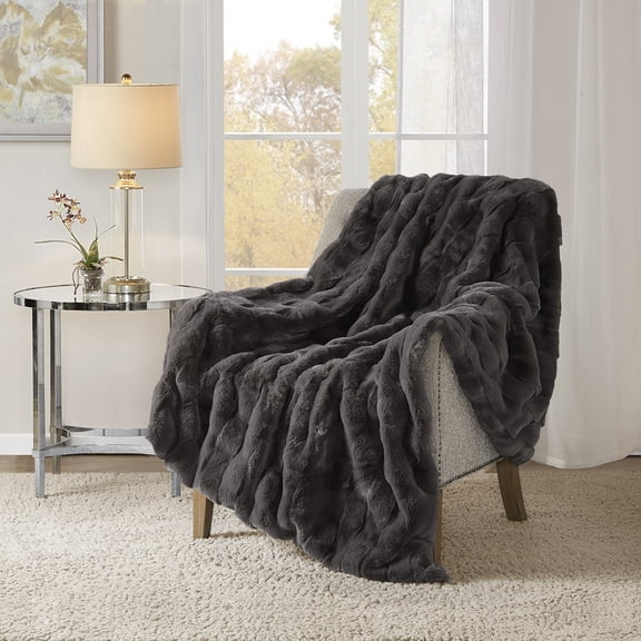 50x60" Faux Fur Throw