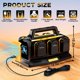 thumbnail image 5 of Cargador de batería Cargador rápido de 6 puertos para batería Dewalt de 20 V/60 V, 5 of 7