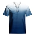 thumbnail image 4 of LOVZFMLL Hauts d'Été pour Femmes Mode Décontractée Chemises Imprimées Manches Courtes Tee Ample Blouse Col en V, 4 of 5