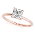 thumbnail image 2 of JewelMore 1 Carat to 3 Carat Solitaire Princess Lab Grown Diamond Graduated Engagement Ring for Women | 14K Gold | F-G Color, VS-SI Clarity | Luxury Collection | 30 Day Free Return, 2 of 17