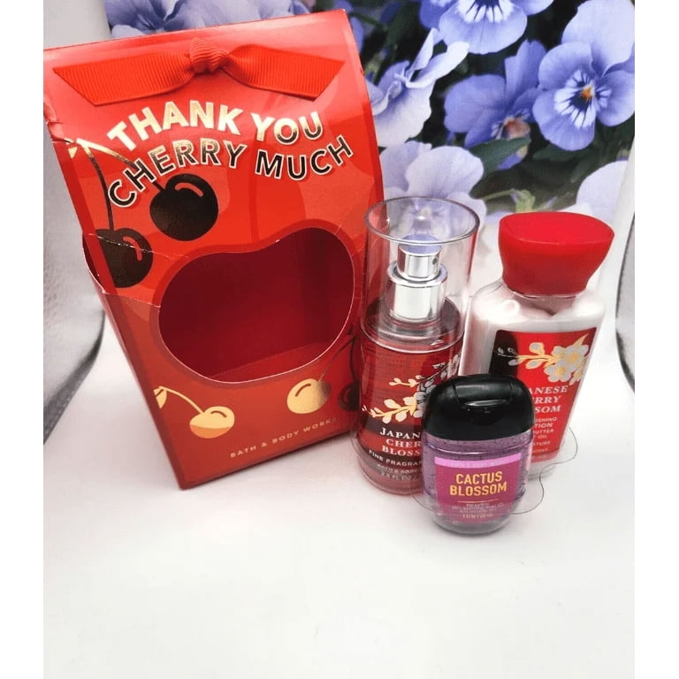 Bath and Body work 3本　セット Bath & Body Works Japanese Cherry Blossom Bath & Body Set