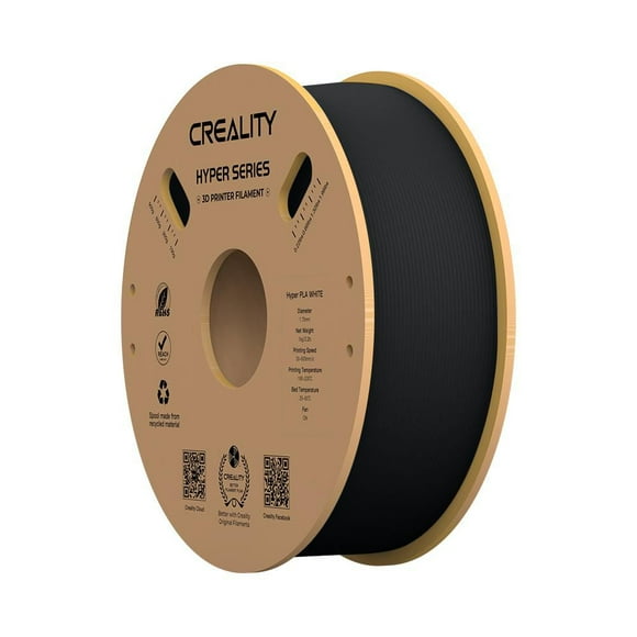 Creality HypeRPLA 3D Printing Filament 1kg, Black