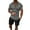Gray, variant on Vedolay Mens Short Set Mens 2 Piece Suit Tee & Shorts Set Bodybuilding Jogging Tracksuits Sweat Outfit,White XL