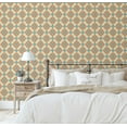 thumbnail image 5 of S4sassy Self Adhesive Wallpaper, Yellow Geometric Wallpaper, Bold Removable DIY Vinyl Tile Pattern Wall Covering, Textured Peel and Stick Contact Paper for Entryway wall, Kitchen Backsplash-25"x240", 5 of 9