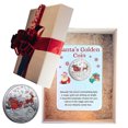 thumbnail image 4 of Moneda Conmemorativa Papá Noel Navidad Monedas Conmemorativas Feliz, 4 of 9