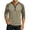 Camel, variant on Men'S Tops, Casual Henley Shirts, Camo Contrast Raglan 3/4 Sleeve Button-Down Soft Streetwear Pullover Tees With Placket Polo Shirts Tees Untuckit For Men Shirts Dress (XL, Khaki) ZManTrek