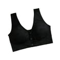 thumbnail image 2 of Qingpeng Womens Front Closure Bras Wide Straps No Underwire Soft Support Comfy Breathable Everyday Casual Sleep Bras, 2 of 6