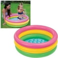 thumbnail image 1 of Sunset Glow Baby Pool - Children'S Above Ground Pool - Paddling Pool - ø 86 X 25 cm - for 1-3 Years Old, 1 of 4