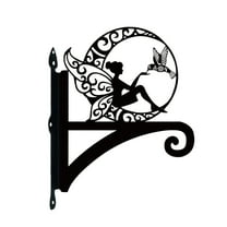 DefiDgd Metal Plant Hooks for Hanging Planter,Metal Wall Hangers Indoor Outdoor Decoration,Plant Bracket for Bird Feeders Planters Lanterns Wind Chimes,Patio Garden Home Decor(C)