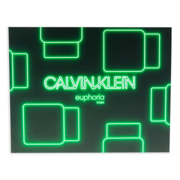 Calvin Klein Euphoria Fragrance Giftset For Men (3PC) - 3.3 oz EDT EDT Mini Aftershave Balm